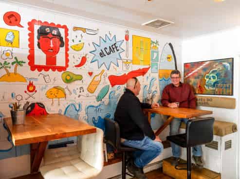 Café with loyal trade and growth potential