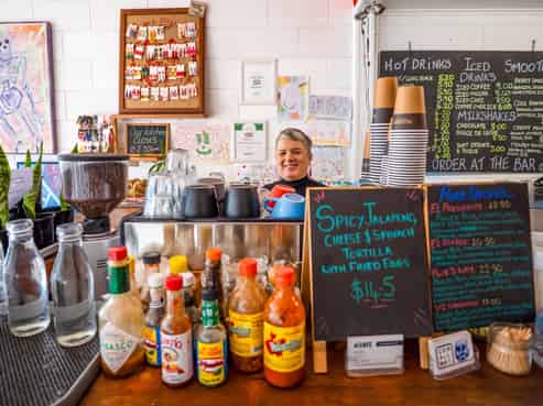 Café with loyal trade and growth potential