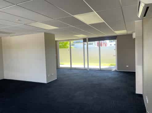 Ground floor office with views