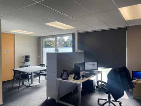 Ground floor office with views