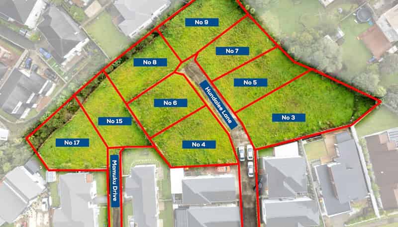 Lots 3-9 Hundalee Lane, Massey