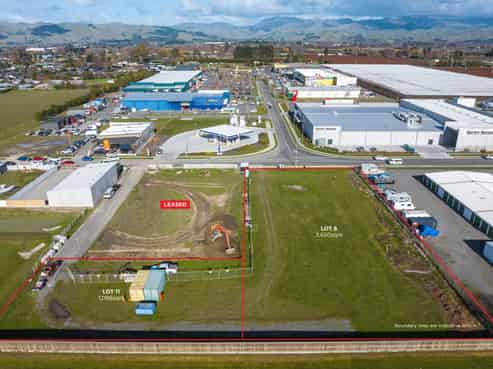 Land lease or option for design, build and lease