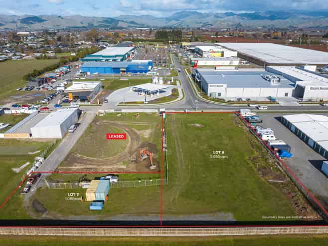Land lease or option for design, build and lease