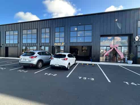 New unit with Parton Road signage