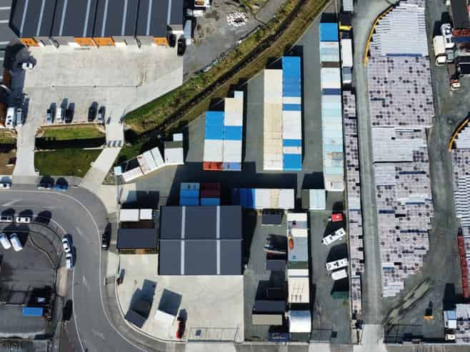 Polished High Stud Warehouse + Secure Yard
