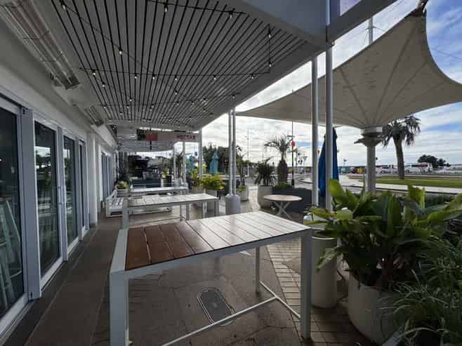 Premium hospitality fitout on Wharf Street Corner