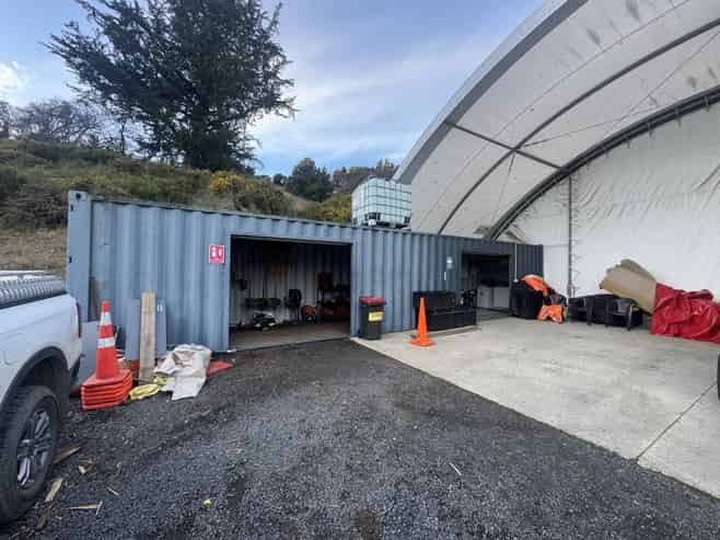 Yard + Containers + Shelter + Wash Pad