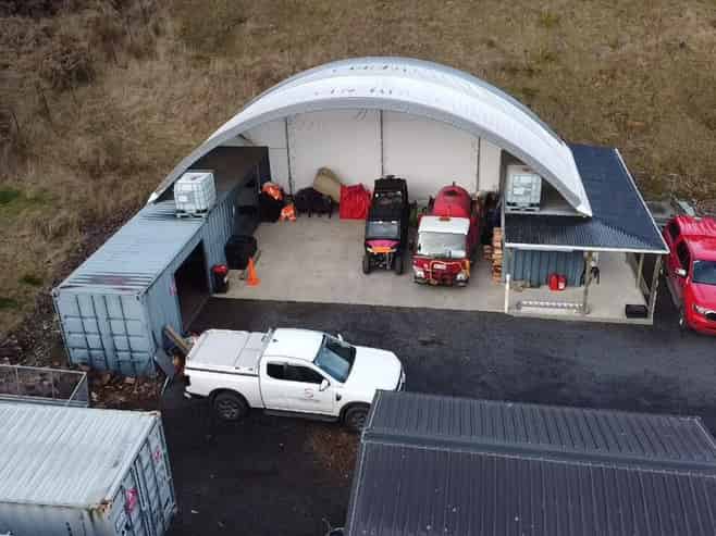 Yard + Containers + Shelter + Wash Pad