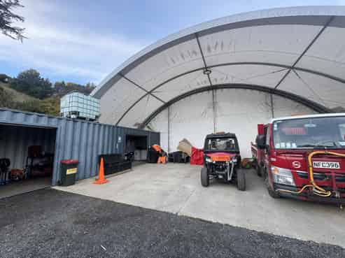 Yard + Containers + Shelter + Wash Pad
