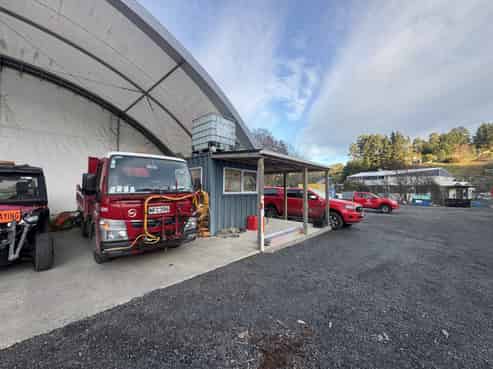 Yard + Containers + Shelter + Wash Pad