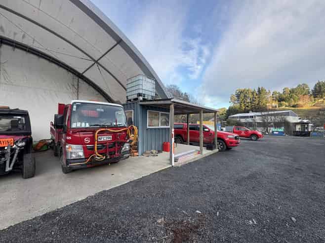Yard + Containers + Shelter + Wash Pad