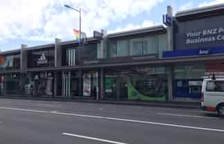 Large format retail on Broadway