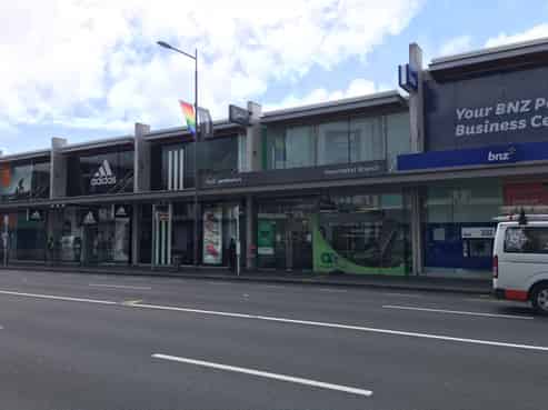 Large format retail on Broadway