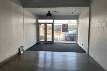 Main street retail space