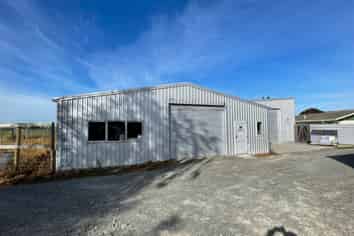 Industrial Shed with Office and Yard
