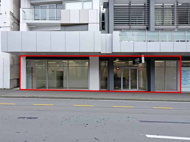 Prime exposure retail on Taranaki Street 