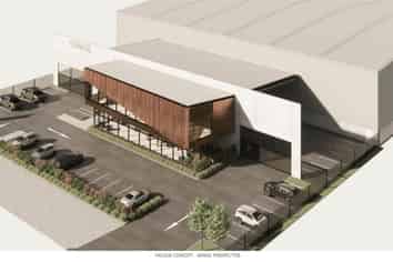 3,400sqm Warehouse + Office