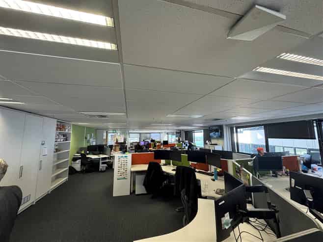 A Full Office Floor With Some Fitout