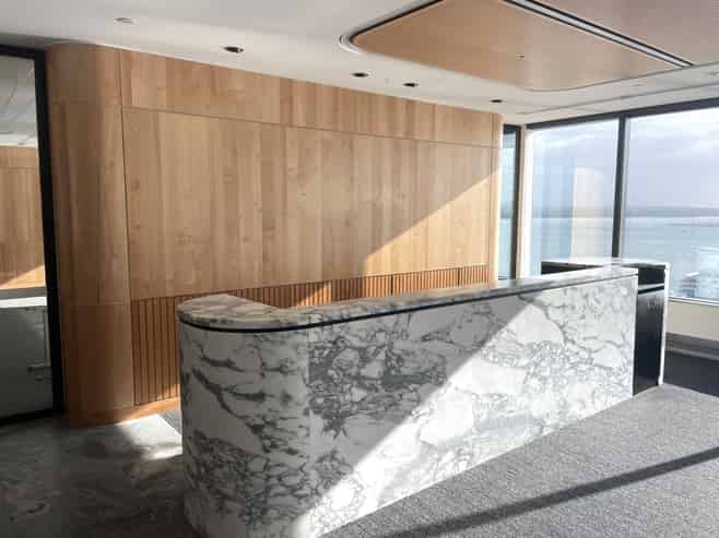 Fully fitted with stunning harbour views