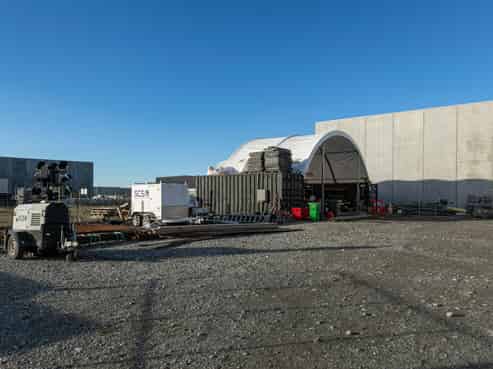 Fully Serviced Industrial blank canvas section