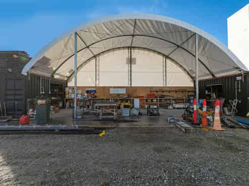 Fully Serviced Industrial blank canvas section