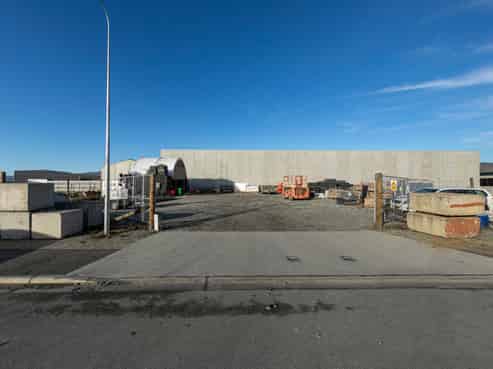 Fully Serviced Industrial blank canvas section