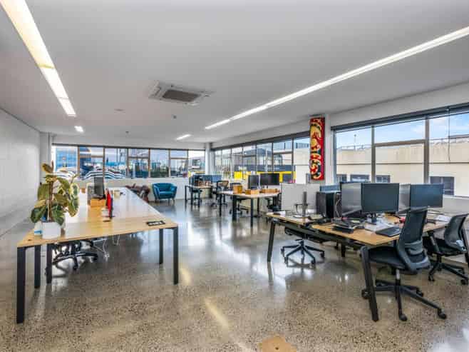 Refined Grey Lynn office