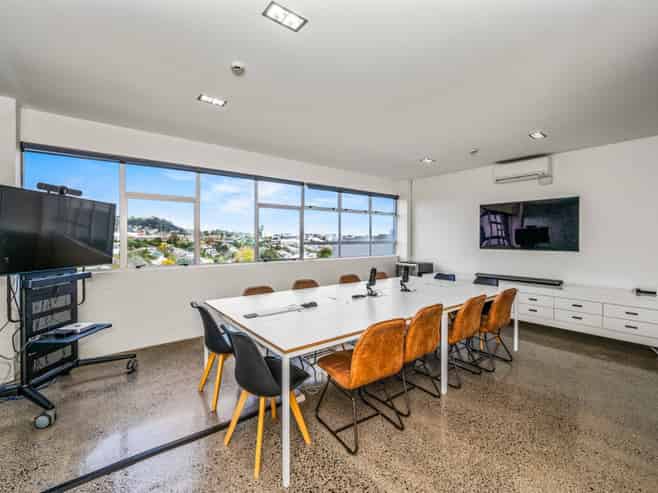 Refined Grey Lynn office