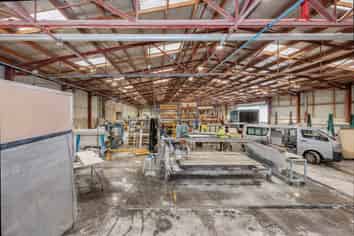 Industrial Facility with Yard