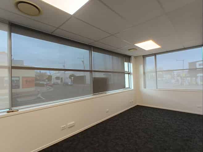 Corner office suite