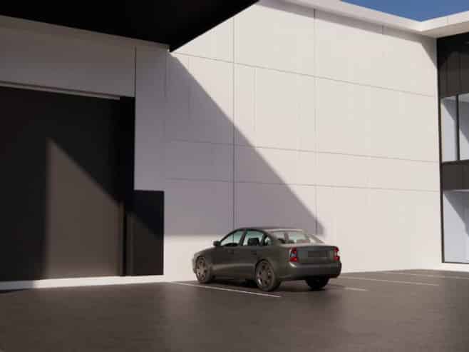 Brand new office/warehouse offered for lease
