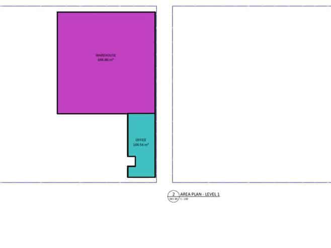 Brand new office/warehouse offered for lease