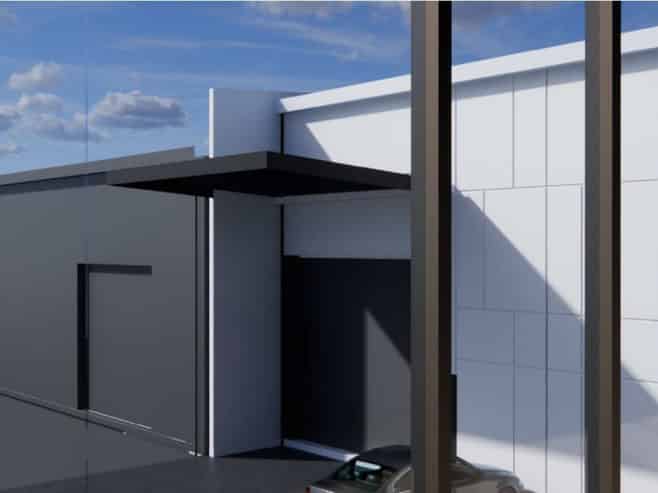 Brand new office/warehouse offered for lease