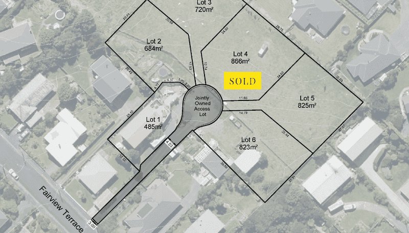 Lots 2-6 6A Fairview Terrace, Sawyers Bay