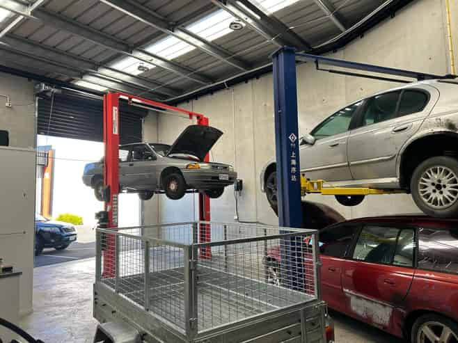 Drive through industrial unit