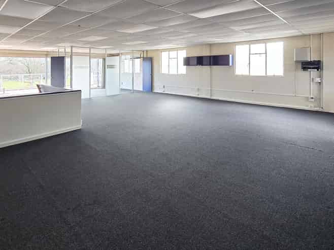 First floor office with unbeatable views