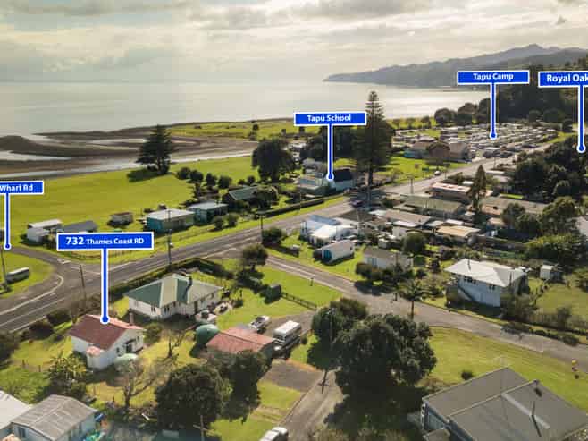 732 Thames Coast Road, Tapu