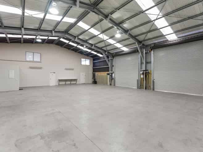 Modern warehouse and office for lease with a view