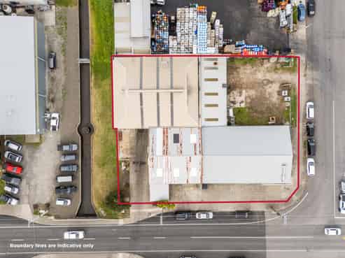 High profile industrial corner site