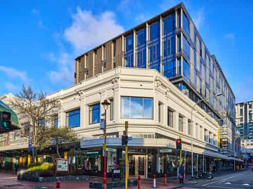 Utterly Unique Office Building in Wellington CBD 
