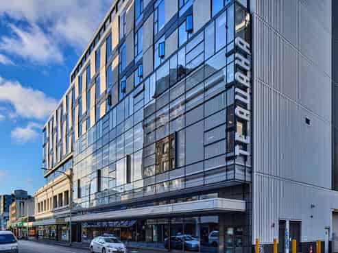 Utterly Unique Office Building in Wellington CBD 