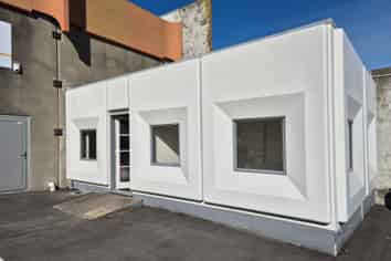 Warehouse with Secure Sealed Yard