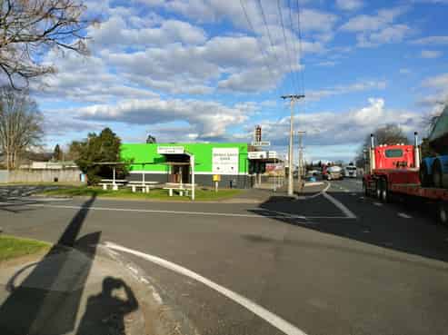 High profile corner site