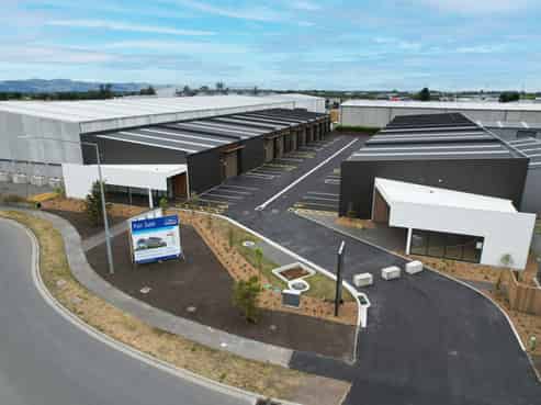 Brand-new industrial unit – affordable entry to Rolleston’s iZone