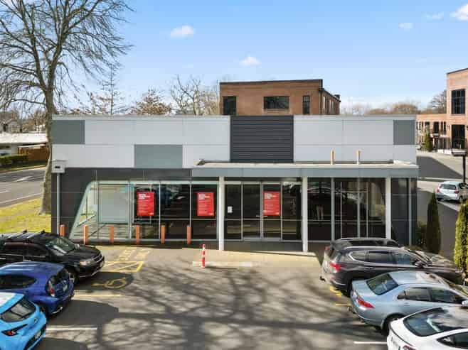 Prominent corner site with 18 car parks