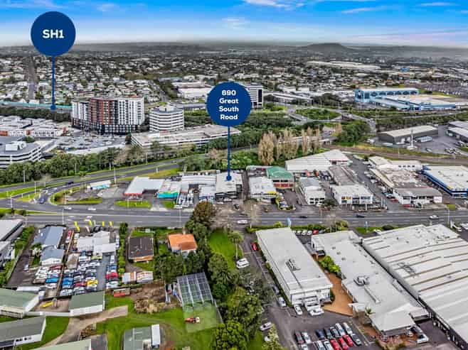 1,407M² FREEHOLD SITE ON GREAT SOUTH ROAD

