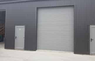 Modern industrial unit on Lake Road