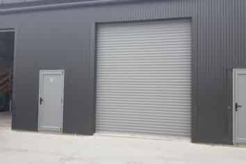 Modern industrial unit on Lake Road