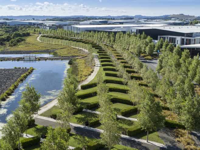 Auckland Airport's Landing Business Park