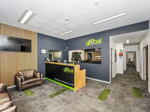 High Stud Warehouse + Modern Office